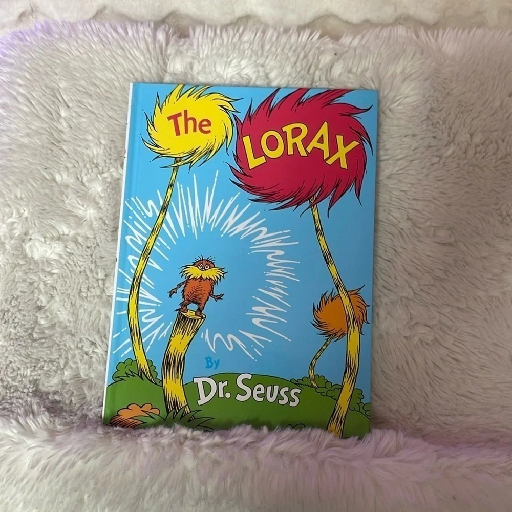 Book by DR Seuss The Lorax an iconic book for all ages kids and adults NWT
